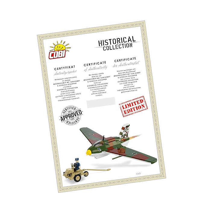 Messerschmitt Me 163B Komet & Scheuch-Schlepper - Edycja Limitowana