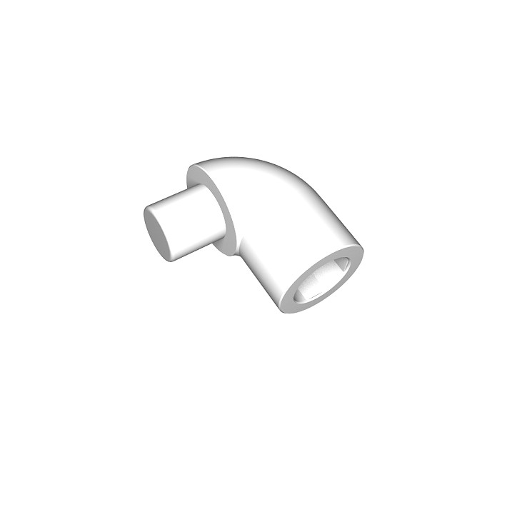 Czop z prętem. kolano 90