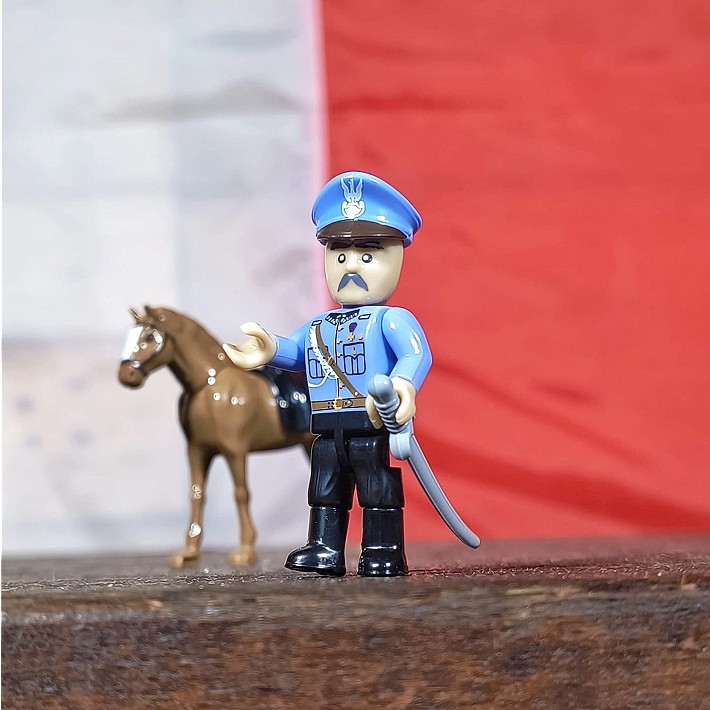 Marszałek Piłsudski na Kasztance