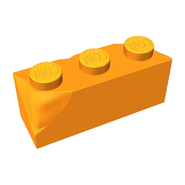 1x3 klocek wyszczerbiony