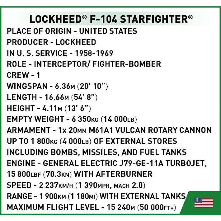 Lockheed F-104 Starfighter