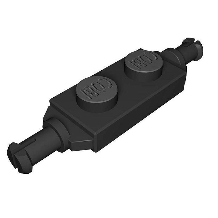 1x2 1/3 z ośką dwustronną