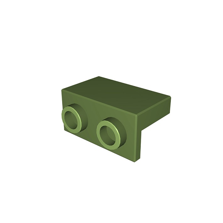 1x2 1/3 kątowy płaski