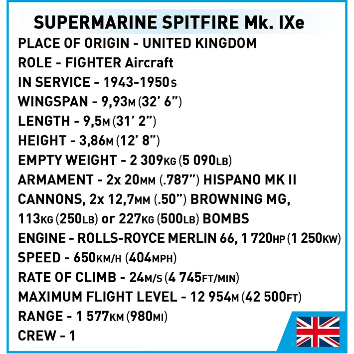Supermarine Spitfire Mk.IXe