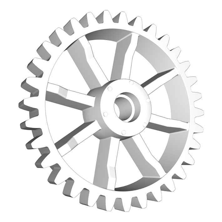 Koło zębate. tył - Panzer III k