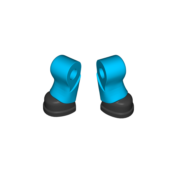 Nogi - prawa + lewa / buty