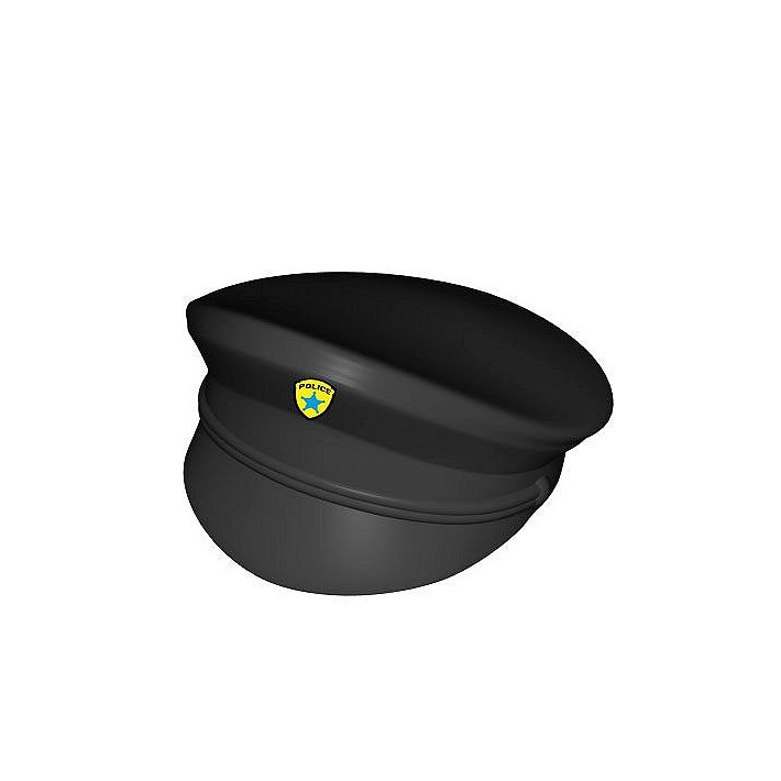 Czapka oficerska z daszkiem. nadruk