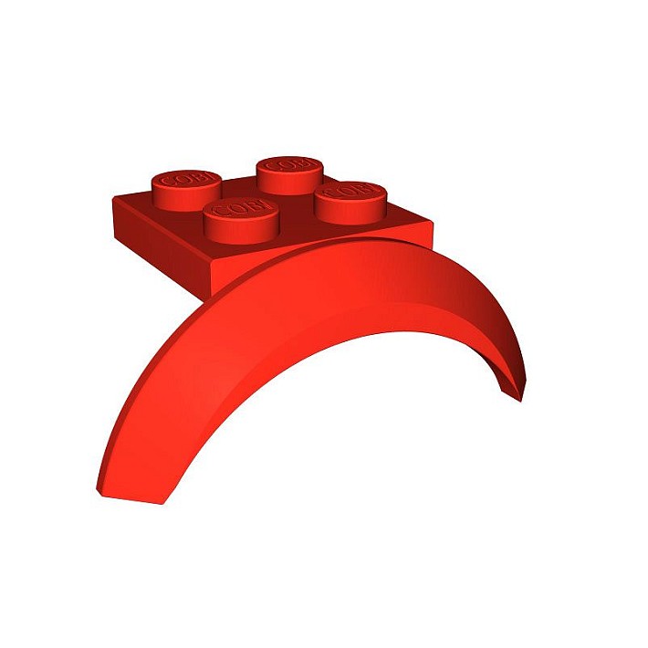 2x2 1/3 błotnik półoągły wąski