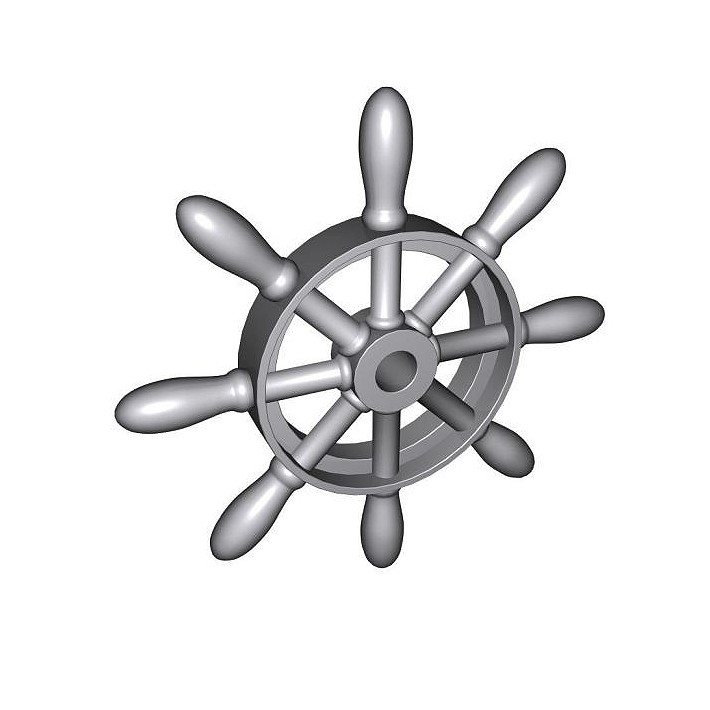 Koło sterowe dla jednostki pływającej