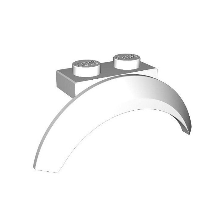 1x2 1/3 błotnik półoągły wąski