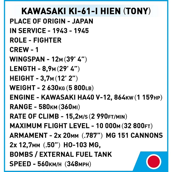 Kawasaki Ki-61-I Hien 'Tony'