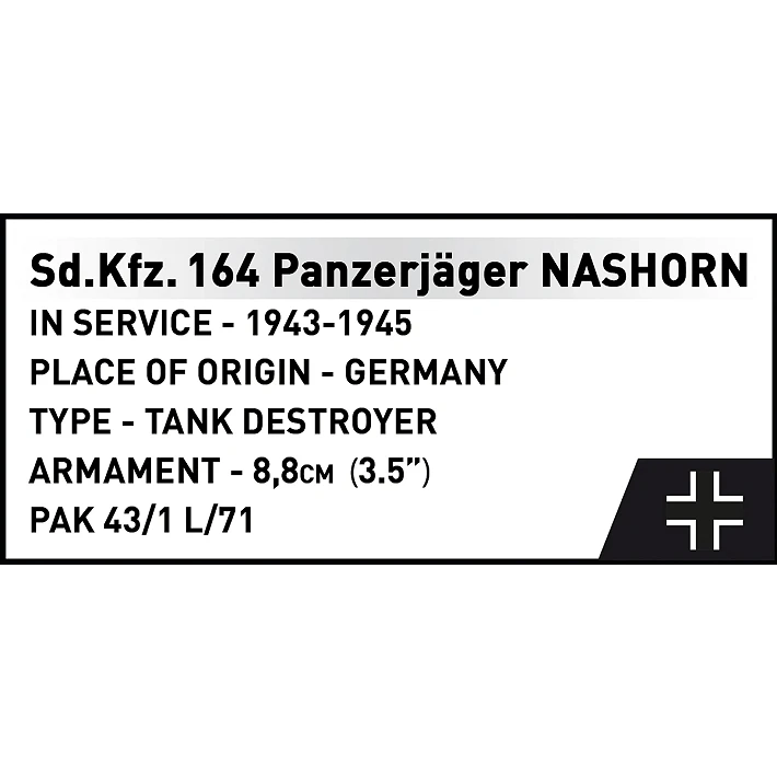 Panzerjäger Nashorn - Edycja Limitowana