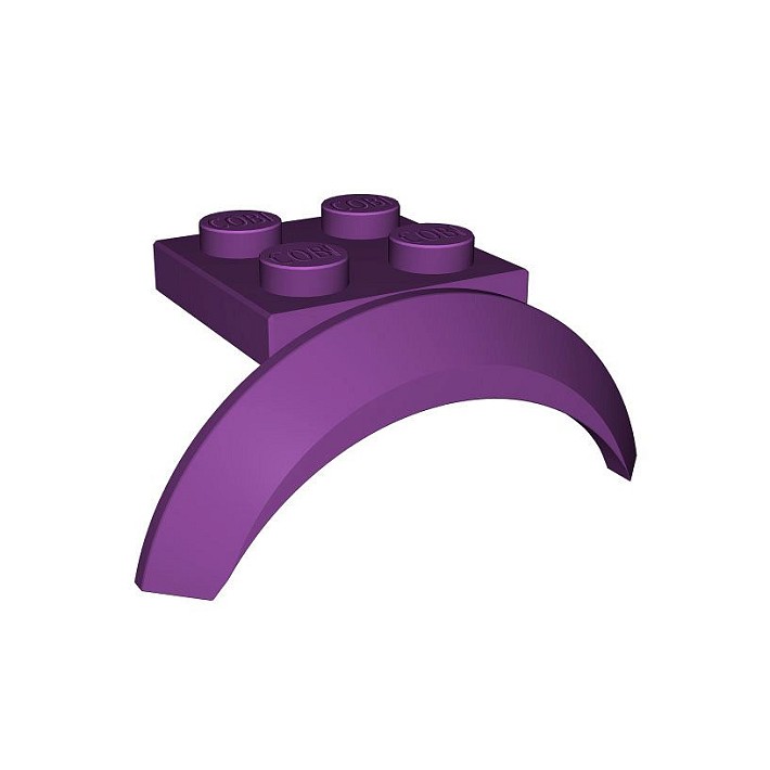 2x2 1/3 błotnik półoągły wąski