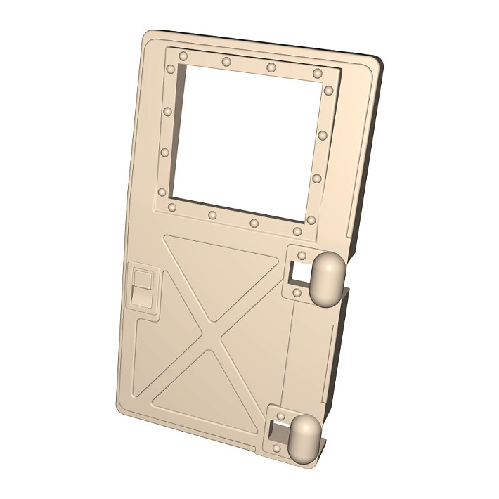 Drzwi Humvee 1:35. lewe i prawe
