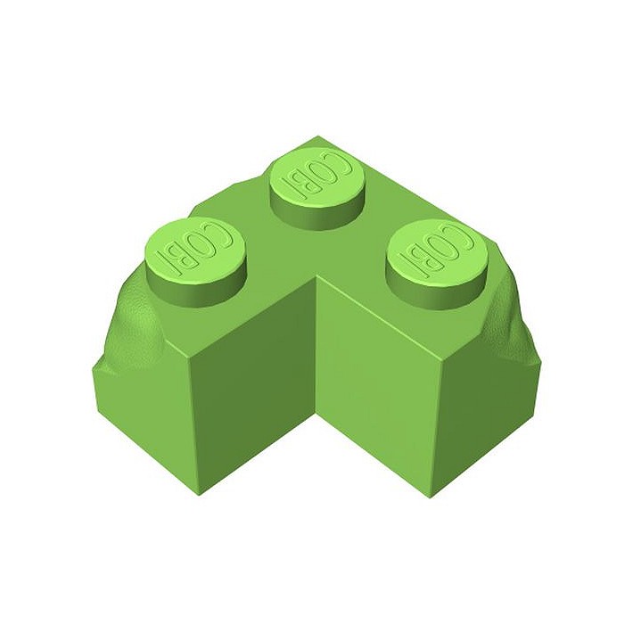 2x2 klocek naroże wyszczerbione