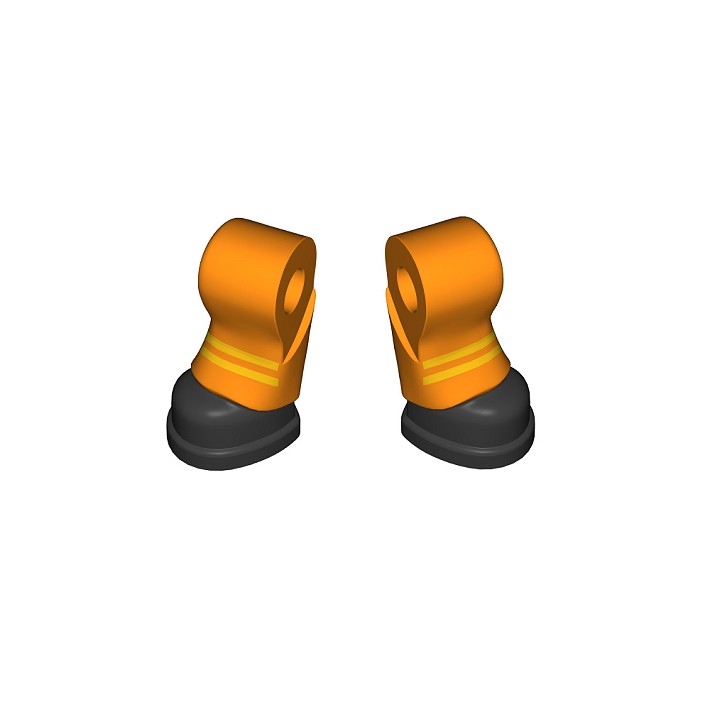 Nogi - prawa + lewa / buty