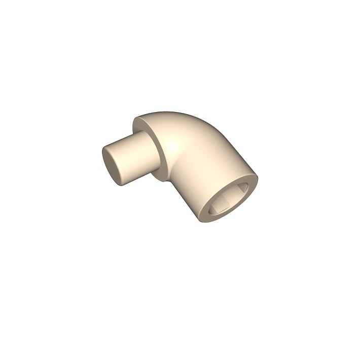 Czop z prętem. kolano 90