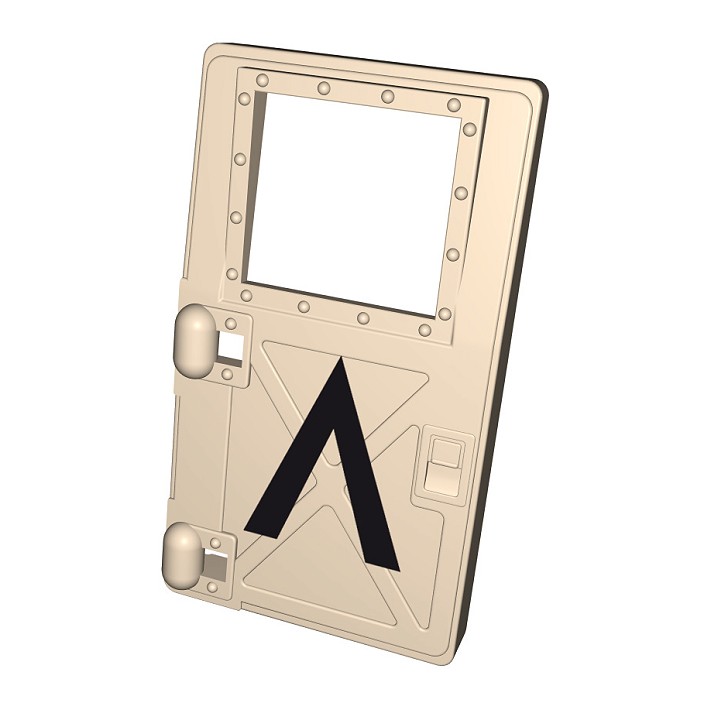 Drzwi Humvee 1:35. lewe i prawe