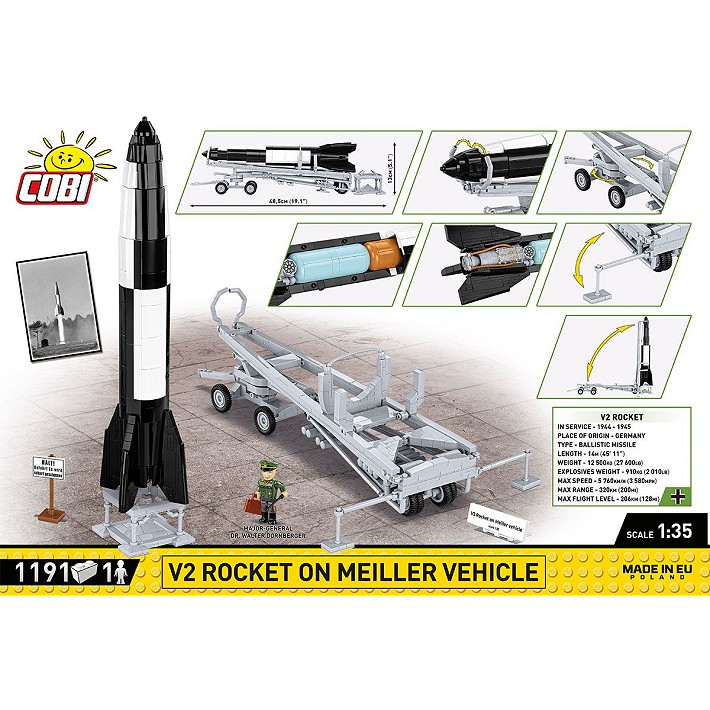 V2 Rocket on Meiller Vehicle - Executive Edition