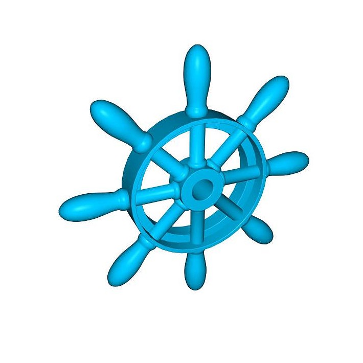 Koło sterowe dla jednostki pływającej