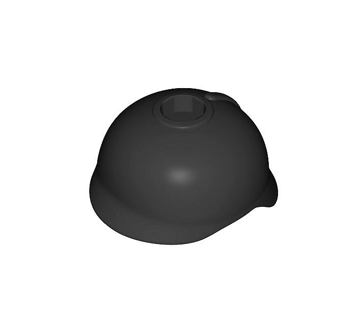 Hełm Pickelhaube. czarny