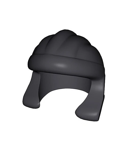 Hełmofon czołgowy. czarny