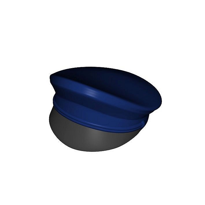 Czapka oficerska z daszkiem