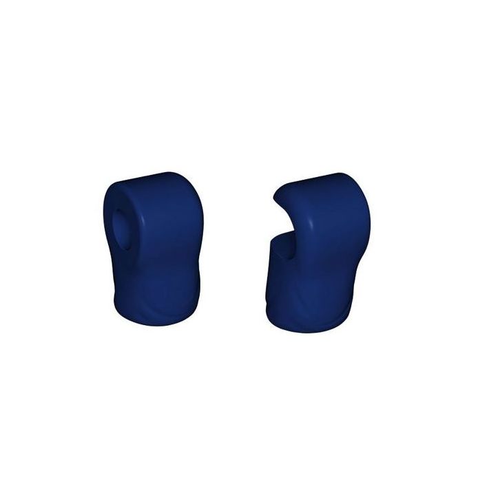 Nogi figurki oficera. lewa - prawa