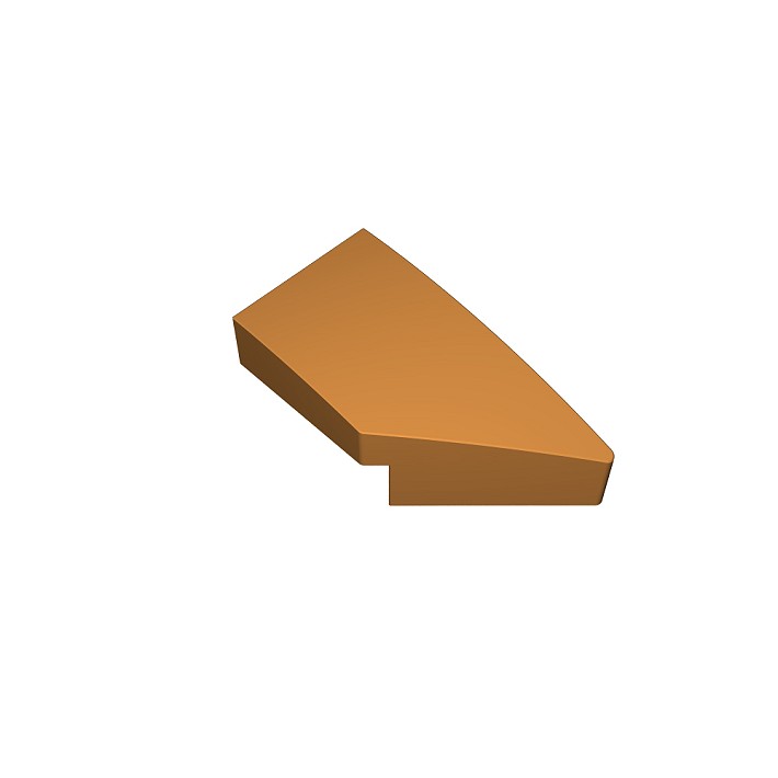 1X2 2/3 półoągły ścięty prawy b/wyc.