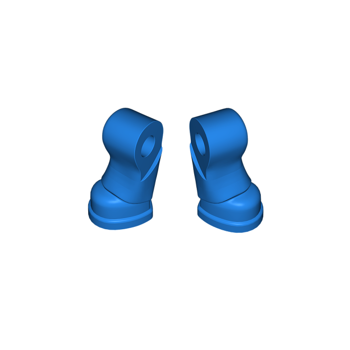 Nogi - prawa + lewa. buty