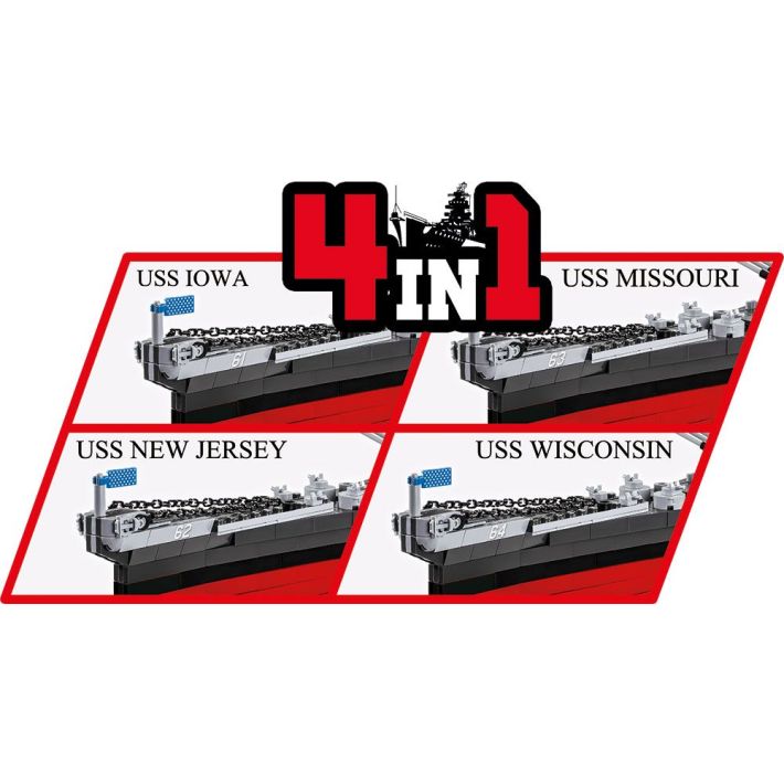 Iowa-Class Battleship (4in1) - Executive Edition