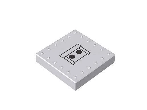 2x2 1/3 z nitami. wizjer wieży
