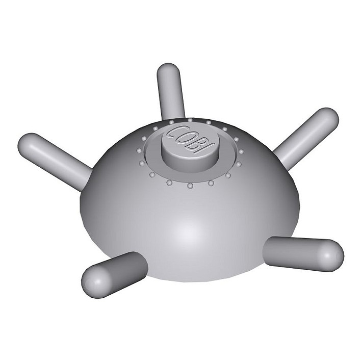 Mina morska. góra i podstawa