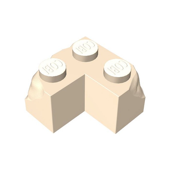 2x2 klocek naroże wyszczerbione