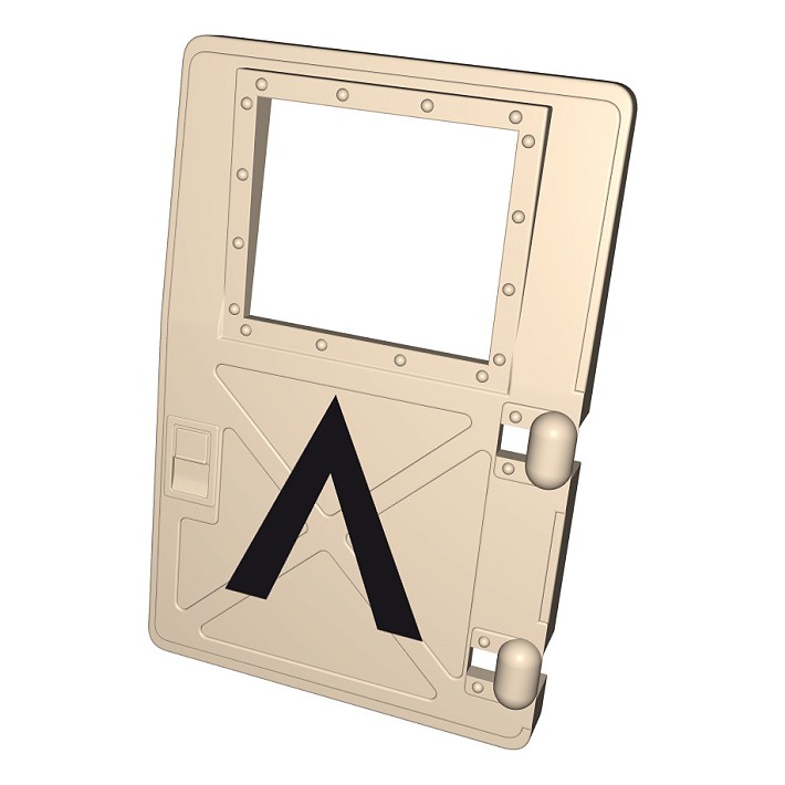 Drzwi Humvee 1:27. lewe i prawe