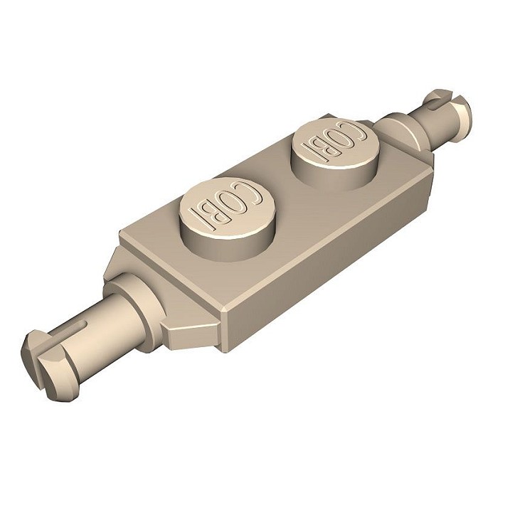 1x2 1/3 z ośką dwustronną