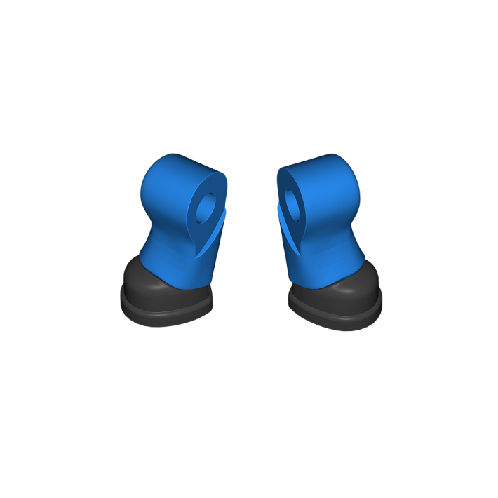 Nogi - prawa + lewa / buty