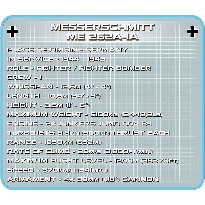Messerschmitt Me262 A-1a