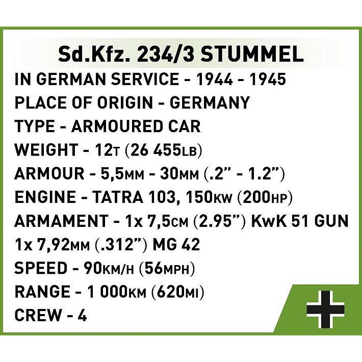 SdKfz. 234/3 Stummel