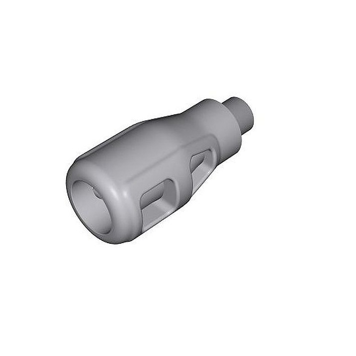 Hamulec wylotowy lufy. duży