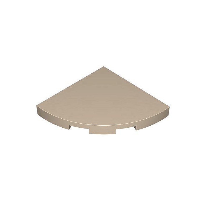 3x3 1/3 ćwiartka. płaski z wycięciami