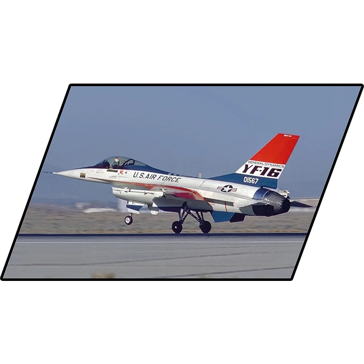 F-16 (YF-16) First Flight 1974