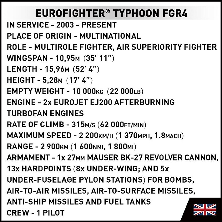 Eurofighter Typhoon FGR4 