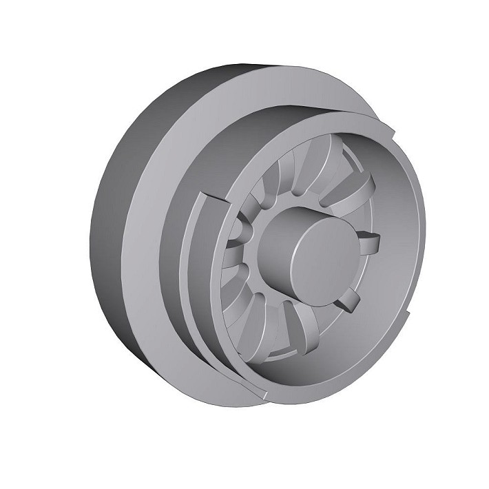 Koło gąsienicy. piasta