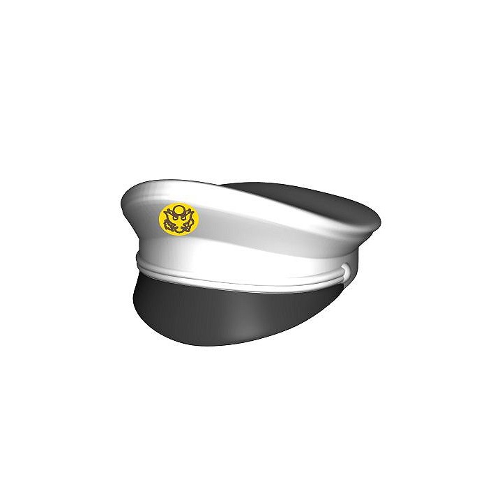 Czapka oficerska z daszkiem. nadruk