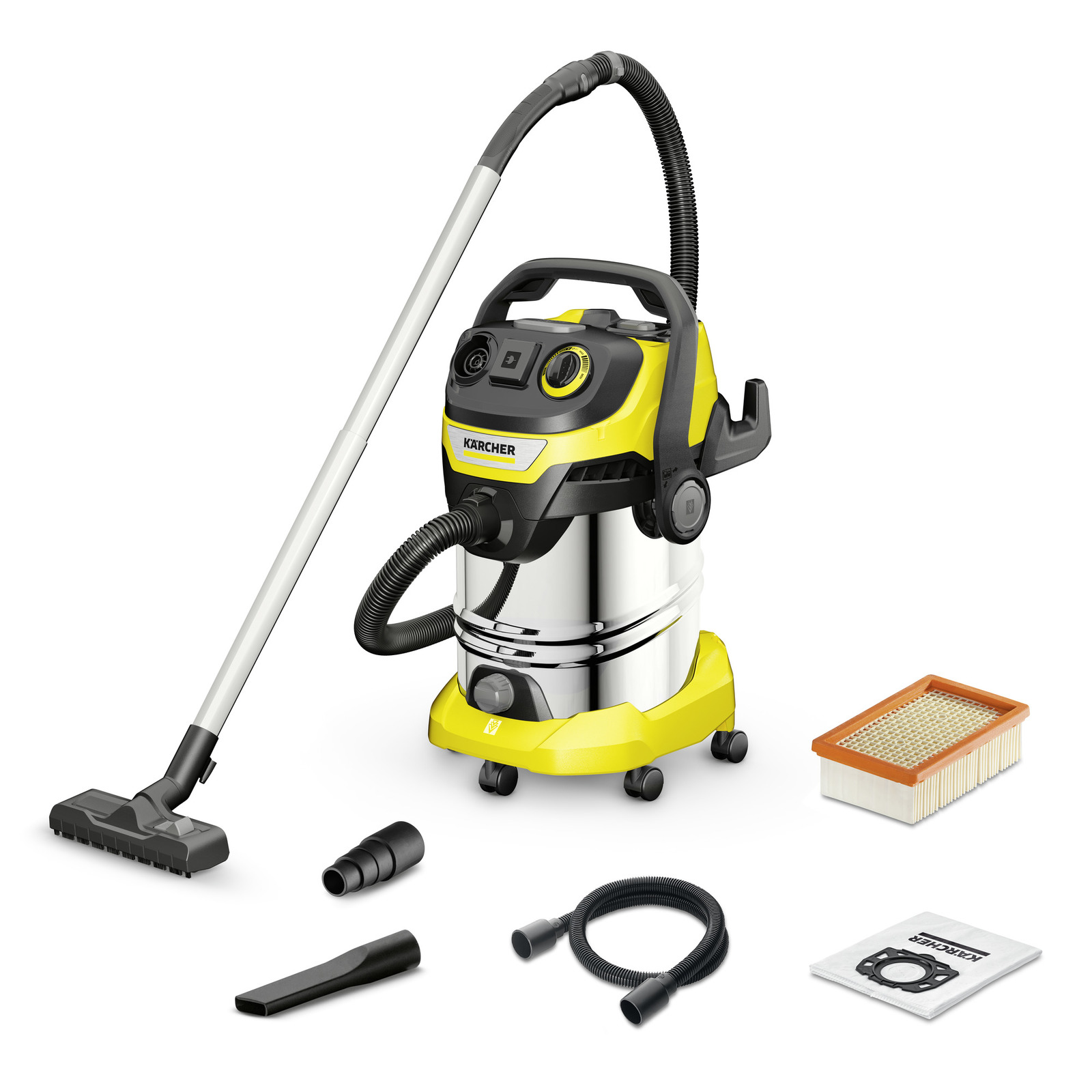 Wet and dry vacuum cleaner           WD 6 P Premium