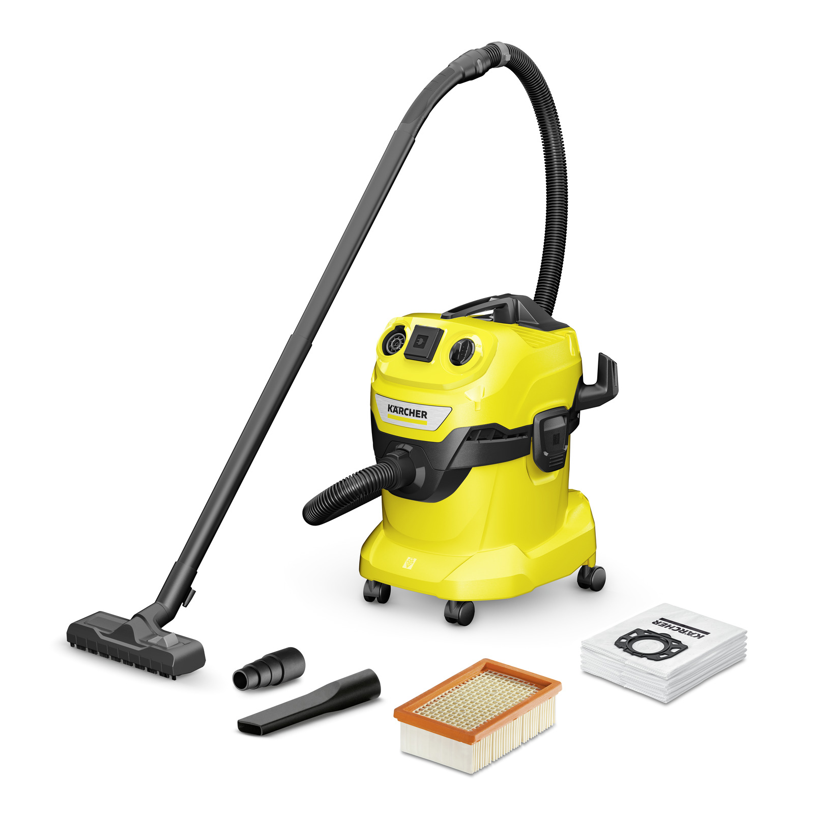 Wet and dry vacuum cleaner           WD 4 P