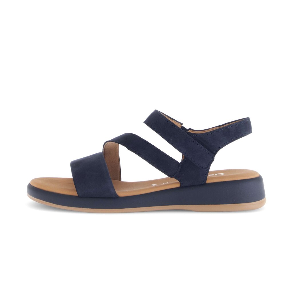 Sandal met riempjes blauw