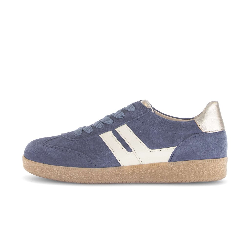 Lage sneaker blauw