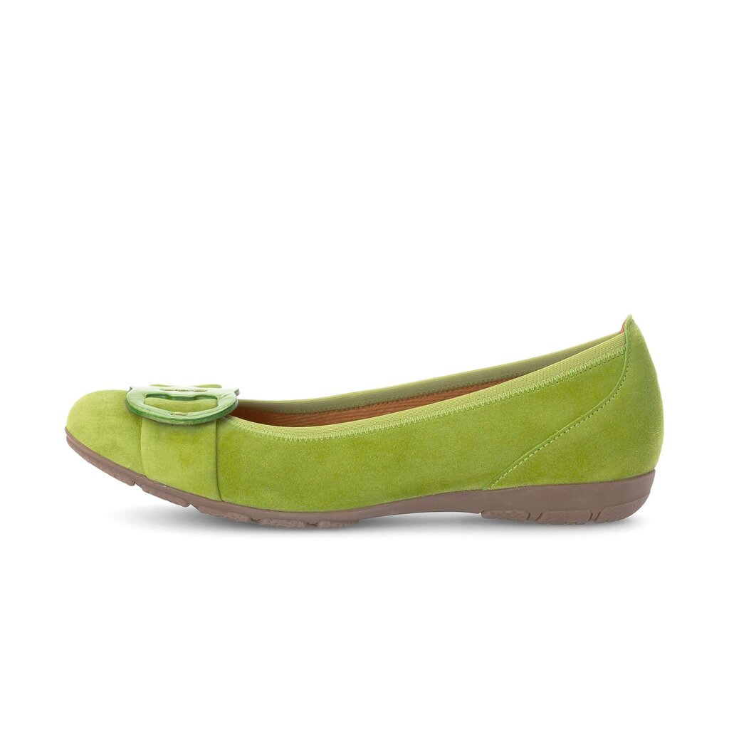 Sportieve ballerina groen